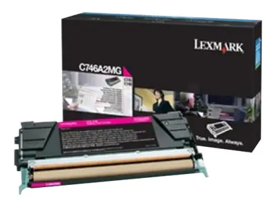 Lexmark Magenta - original - Tonerpatrone Lexmark C746A3MG