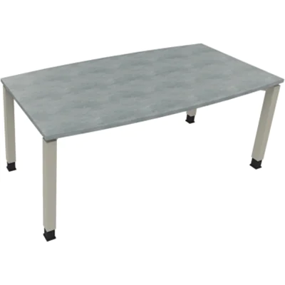 Bespr.ti. Tonneau Vierfuß Quadrat B1800xT800/900xH680-820 si/Beton Bespr.ti. Tonneau Vierfuß Quadrat B1800xT800/900xH680-820 si/Beton