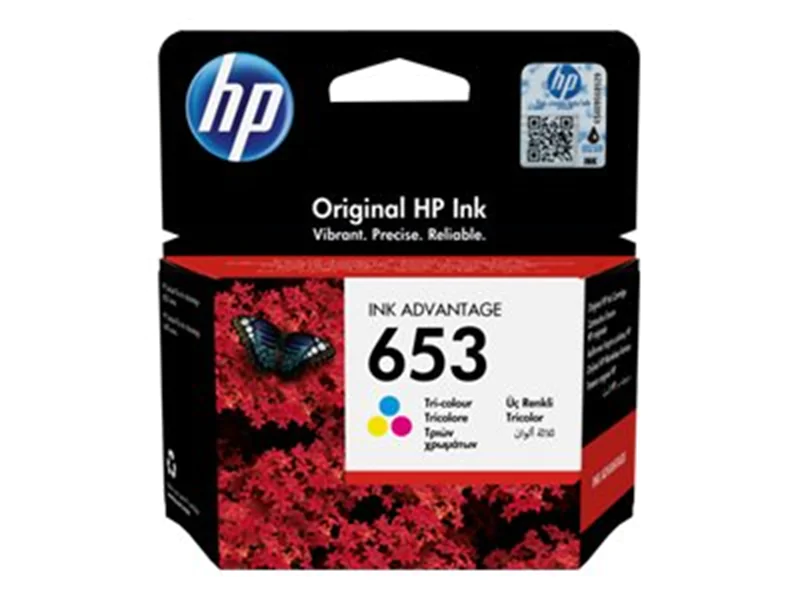 HP 653 - 5 ml - Farbe (Cyan, Magenta, Gelb) - original - Ink Advantage - Tintenpatrone - für DeskJet Plus Ink Advantage 6075, Ink Advantage 6475, Ink Advantage 6475 All-in-On HP 653 - 5 ml - Farbe (Cyan, Magenta, Gelb) - original - Ink Advantage - Tintenpatrone - für DeskJet Plus Ink Advantage 6075, Ink Advantage 6475, Ink Advantage 6475 All-in-On