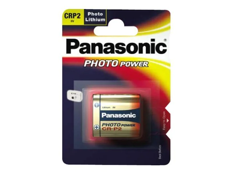 Panasonic CR-P2L/1BP - Batterie CR-P2 - Li - 1400 mAh