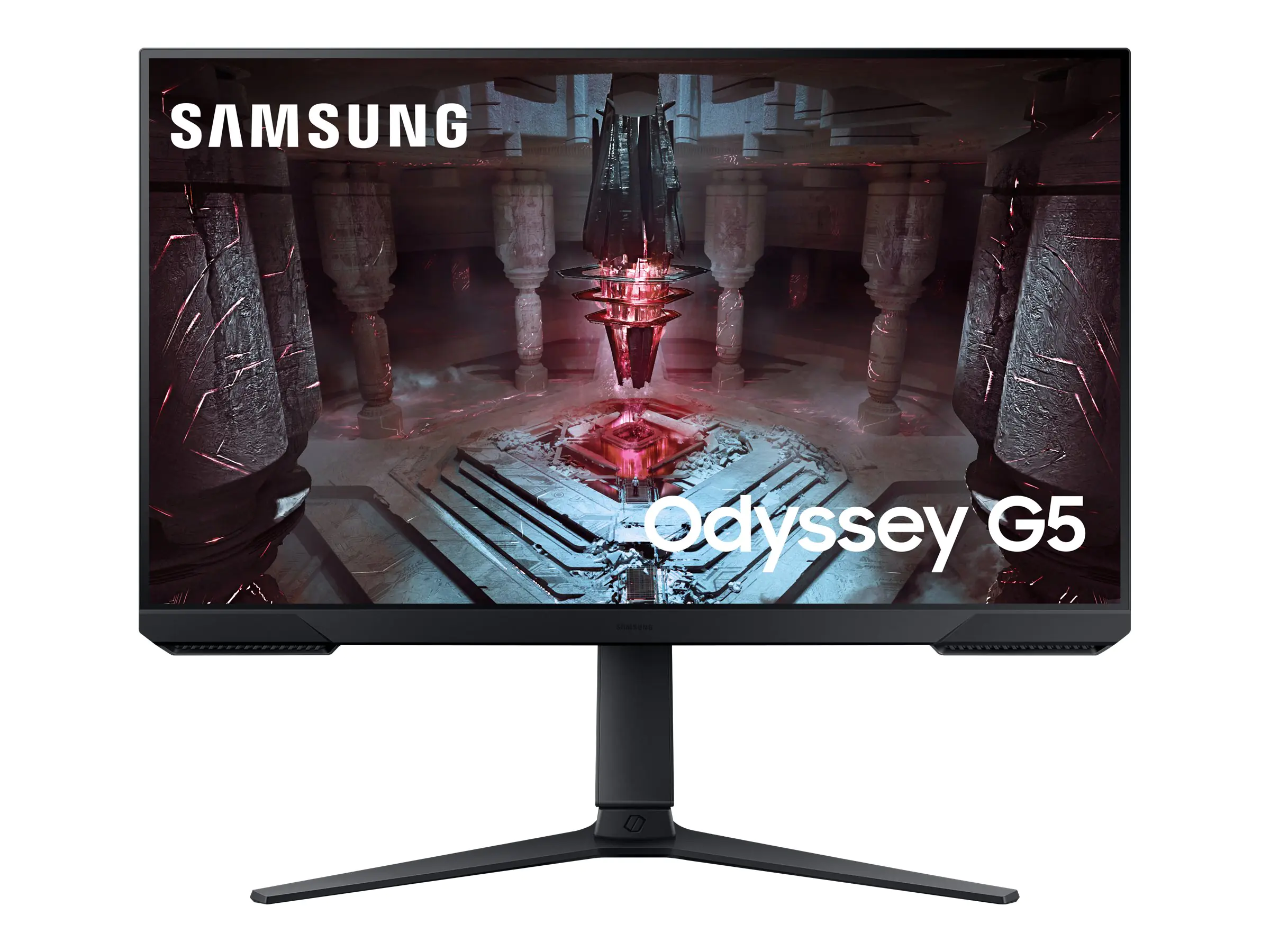 Samsung Odyssey G5 S27CG510EU - G51C Series - LED-Monitor - 68.6 cm (27") - 2560 x 1440 QHD @ 165 Hz - VA - 300 cd/m² - 3000:1 - HDR10 - 1 ms - 2xHDMI, DisplayPort - Schwarz Samsung Odyssey G5 S27CG510EU - G51C Series - LED-Monitor - 68.6 cm (27") - 2560 x 1440 QHD @ 165 Hz - VA - 300 cd/m² - 3000:1 - HDR10 - 1 ms - 2xHDMI, DisplayPort - Schwarz
