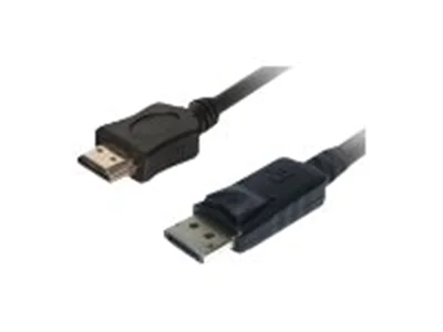 Helos - Video- / Audiokabel - DisplayPort (M) bis HDMI (M) - 10 m Helos - Video- / Audiokabel - DisplayPort (M) bis HDMI (M) - 10 m