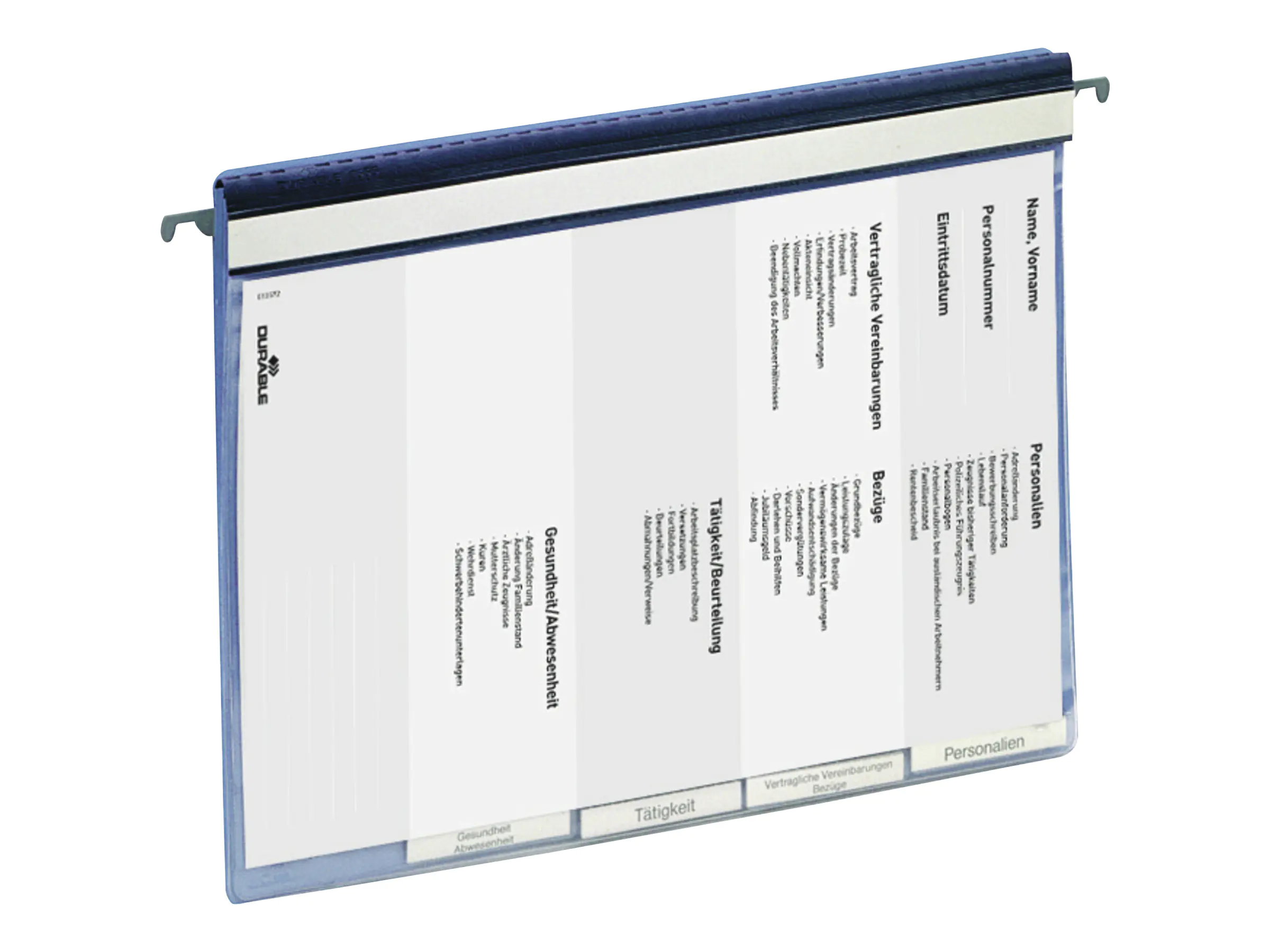 Durable Schnellhefter - 5 Fächer - 5 Teile 255406