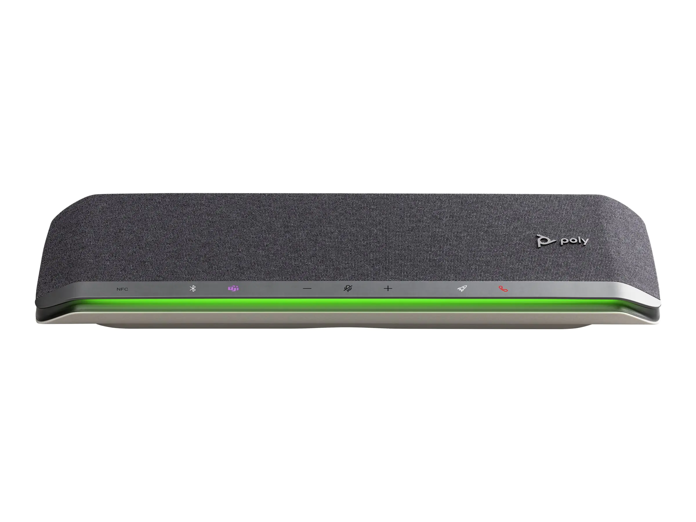Poly Sync 60-M - Smarte Freisprecheinrichtung - Bluetooth - kabelgebunden, kabellos - NFC - USB-A, USB-C - Silber - Zertifiziert für Microsoft Teams, Zoom Certified Poly Sync 60-M - Smarte Freisprecheinrichtung - Bluetooth - kabelgebunden, kabellos - NFC - USB-A, USB-C - Silber - Zertifiziert für Microsoft Teams, Zoom Certified
