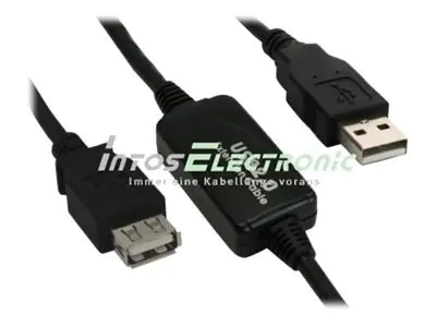 InLine - USB-Erweiterung - USB 2.0 - 4-polig USB Typ A / 4-polig USB Typ A - bis zu 10 m InLine - USB-Erweiterung - USB 2.0 - 4-polig USB Typ A / 4-polig USB Typ A - bis zu 10 m
