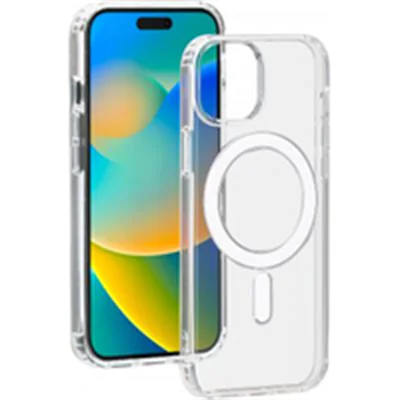Bigben Interactive BIGBEN Connected Hybrid - Hintere Abdeckung für Mobiltelefon - MagSafe-Kompatibilität - Thermoplastisches Polyurethan (TPU) COVMAGIP15