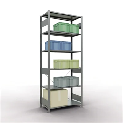 SCHULTE Regal MULTIplus150 12751 Grund 2.500x1.000x500mm 6Böden vz SCHULTE Regal MULTIplus150 12751 Grund 2.500x1.000x500mm 6Böden vz