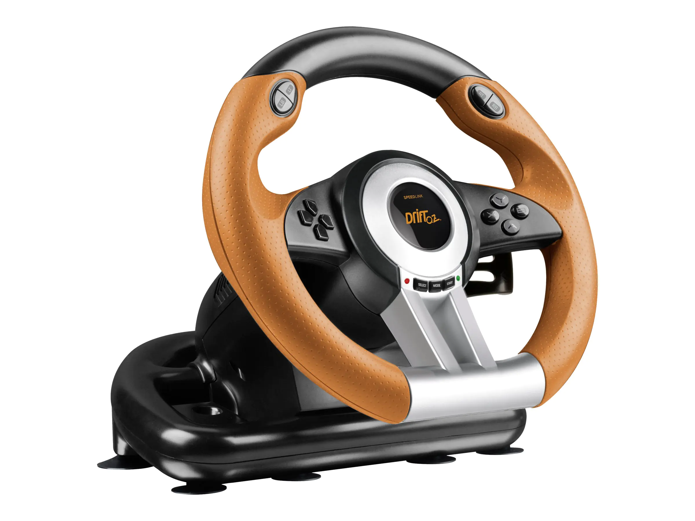 SPEEDLINK DRIFT O.Z. - Lenkrad- und Pedale-Set SL-6695-BKOR-01