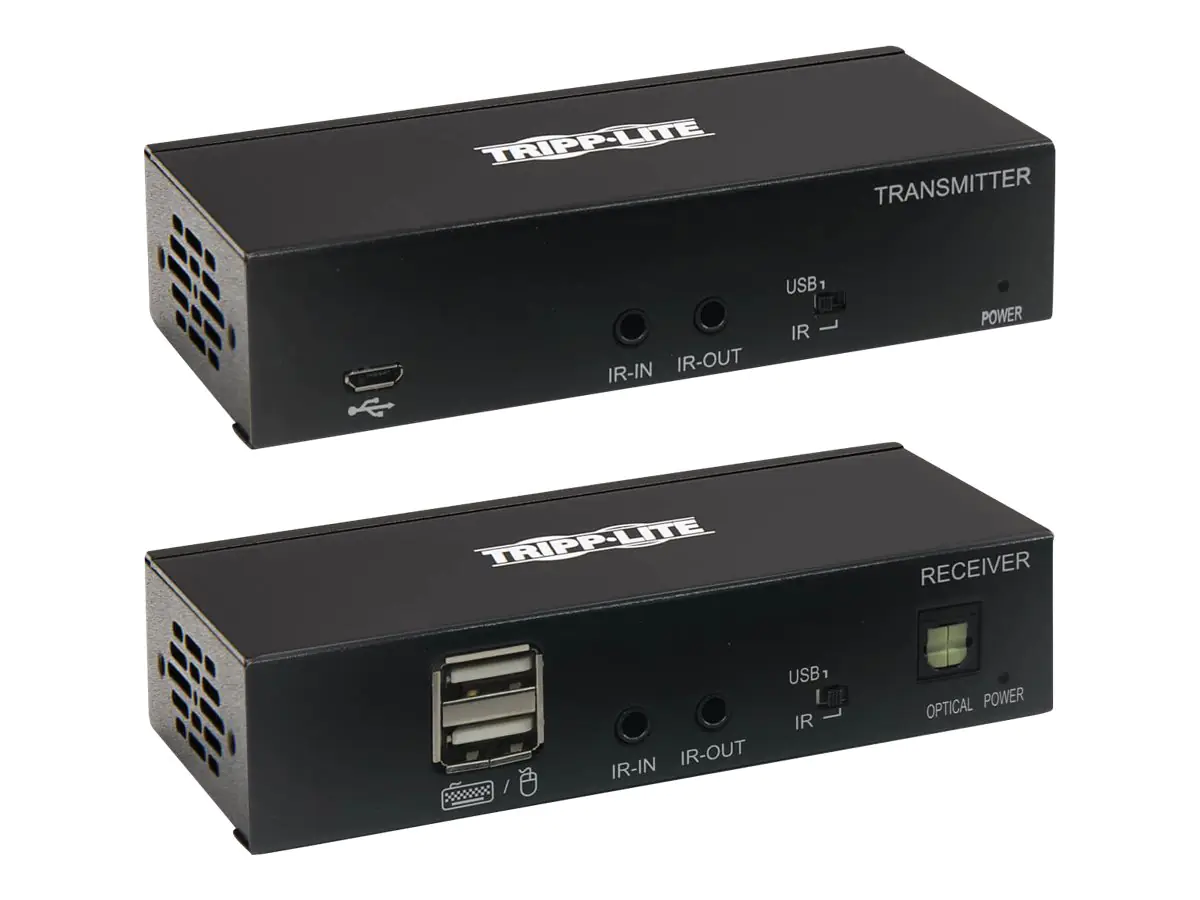 Eaton Tripp Lite Series DisplayPort to HDMI over Cat6 Extender Kit with KVM Support, 4K 60Hz, 4:4:4, USB, PoC, HDCP 2.2, up to 230 ft., TAA - Erweiterung für Video/Audio - HDMI, DisplayPort - über CAT 6 - bis zu 70 m - TAA-konform - für P/N: B127A-010-H, Eaton Tripp Lite Series DisplayPort to HDMI over Cat6 Extender Kit with KVM Support, 4K 60Hz, 4:4:4, USB, PoC, HDCP 2.2, up to 230 ft., TAA - Erweiterung für Video/Audio - HDMI, DisplayPort - über CAT 6 - bis zu 70 m - TAA-konform - für P/N: B127A-010-H,