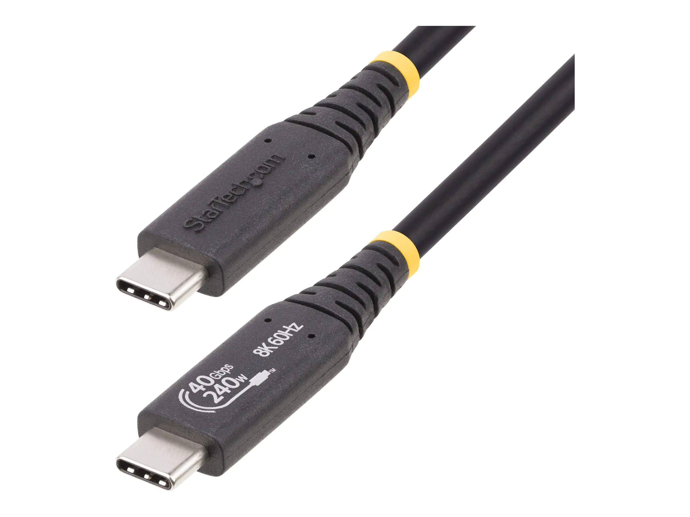 StarTech.com 1m (3.3ft) USB4 Cable, USB-IF Certified USB-C Cable, 40 Gbps - USB-Kabel - 24 pi