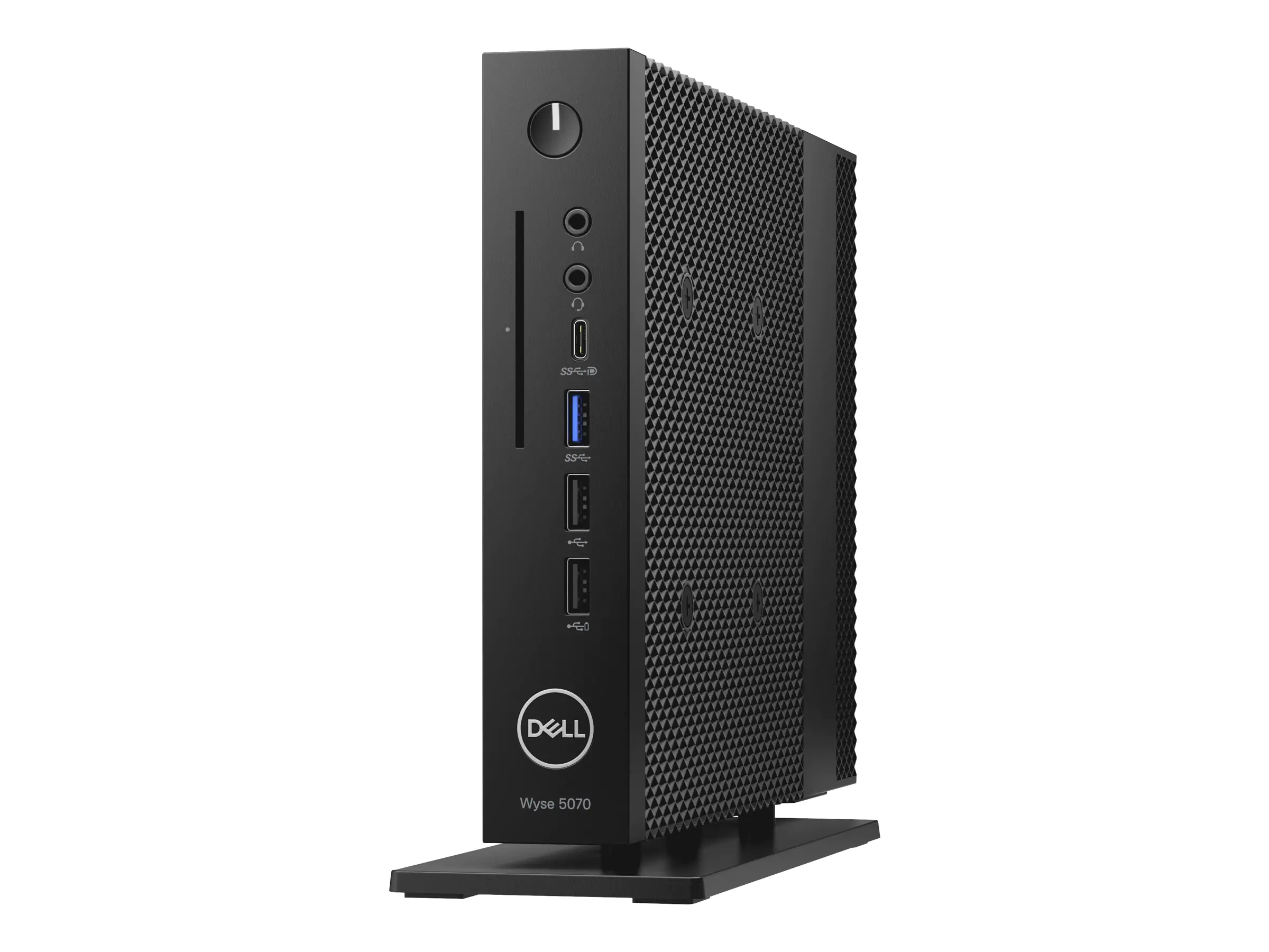 Dell Wyse 5070 - Thin Client - DTS - 1 x Pentium Silver J5005 / 1.5 GHz - RAM 8 GB - SSD 32 GB - UHD Graphics 605 - GigE - Win 10 IoT Enterprise 2019 LTSC (RS5) - Monitor: keiner - Schwarz - BTP - mit 3 Years Dell Collect and Return Service