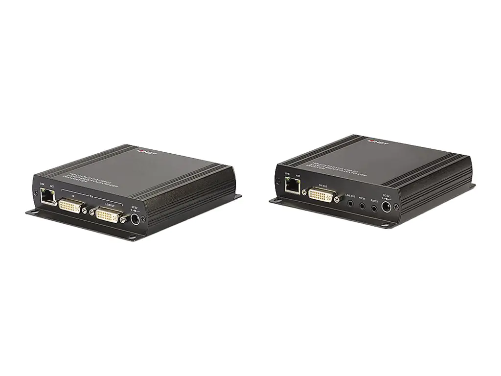 LINDY - Video-/Audio-/USB-/serielles Verlängerungskabel - über CAT 6 - bis zu 140 m
