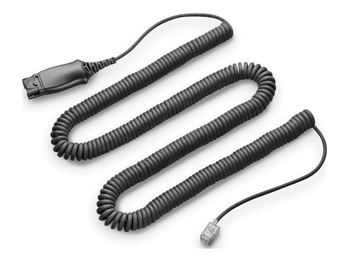 Poly HP Poly - Headset-Kabel - 3,5 mm Audioanschluss zu 3,5 mm Audioanschluss - Elektronischer Hakenumschalter (EHS) 85R17AA