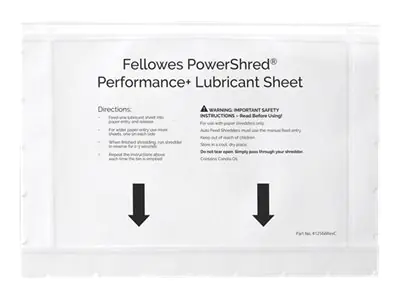Fellowes® Ölpapier 10 St./Pack. Fellowes® Ölpapier 10 St./Pack.