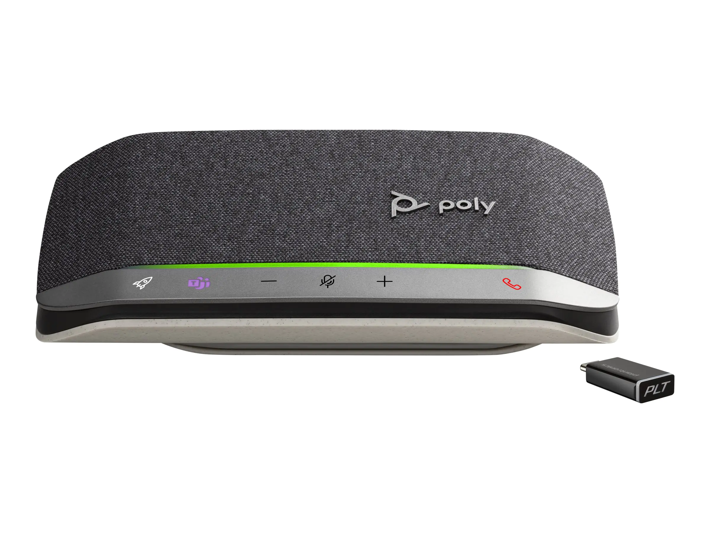 Poly Sync 20+ - Smarte Freisprecheinrichtung - Bluetooth - kabelgebunden, kabellos - USB-C - Silber, Schwarz Poly Sync 20+ - Smarte Freisprecheinrichtung - Bluetooth - kabelgebunden, kabellos - USB-C - Silber, Schwarz