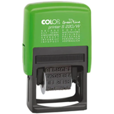 COLOP Wortbandstempel S220W Green Line 127786