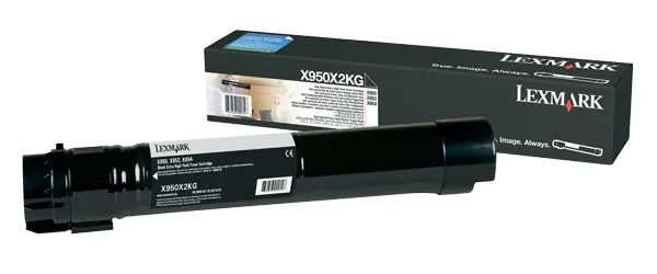 Lexmark - Hohe Ergiebigkeit - Schwarz - Original - Tonerpatrone - für Lexmark XS950de, XS955de, XS955dhe