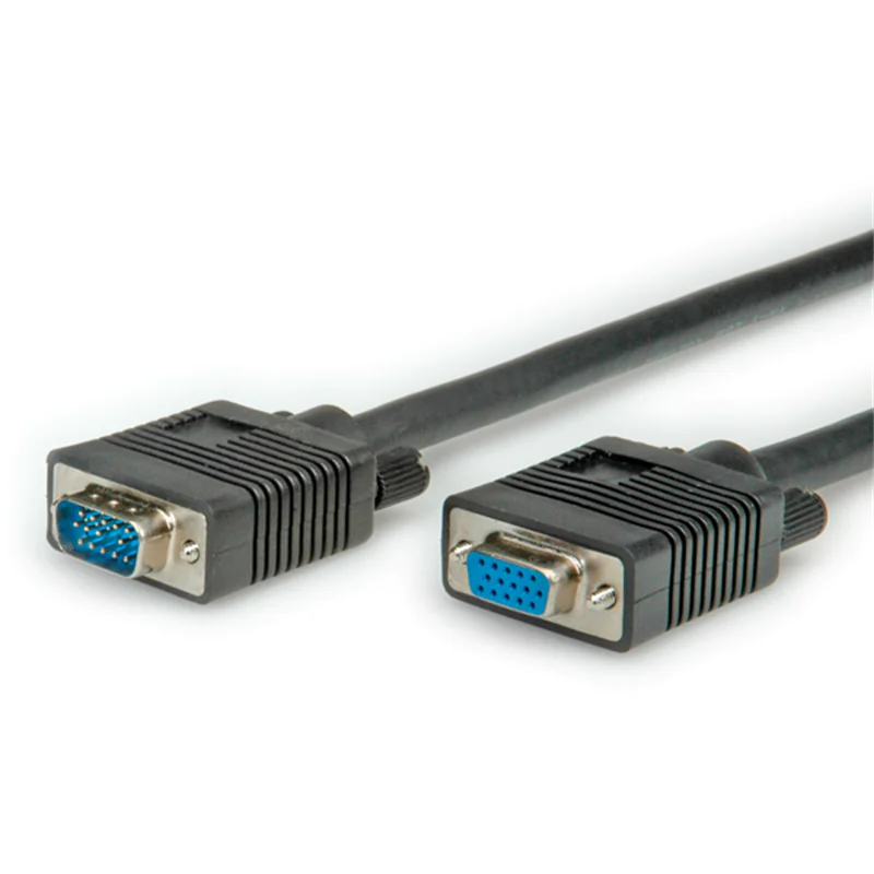 Roline - VGA-Verlängerungskabel - HD-15 (VGA) (M) zu HD-15 (VGA) (W) - 3 m Roline - VGA-Verlängerungskabel - HD-15 (VGA) (M) zu HD-15 (VGA) (W) - 3 m