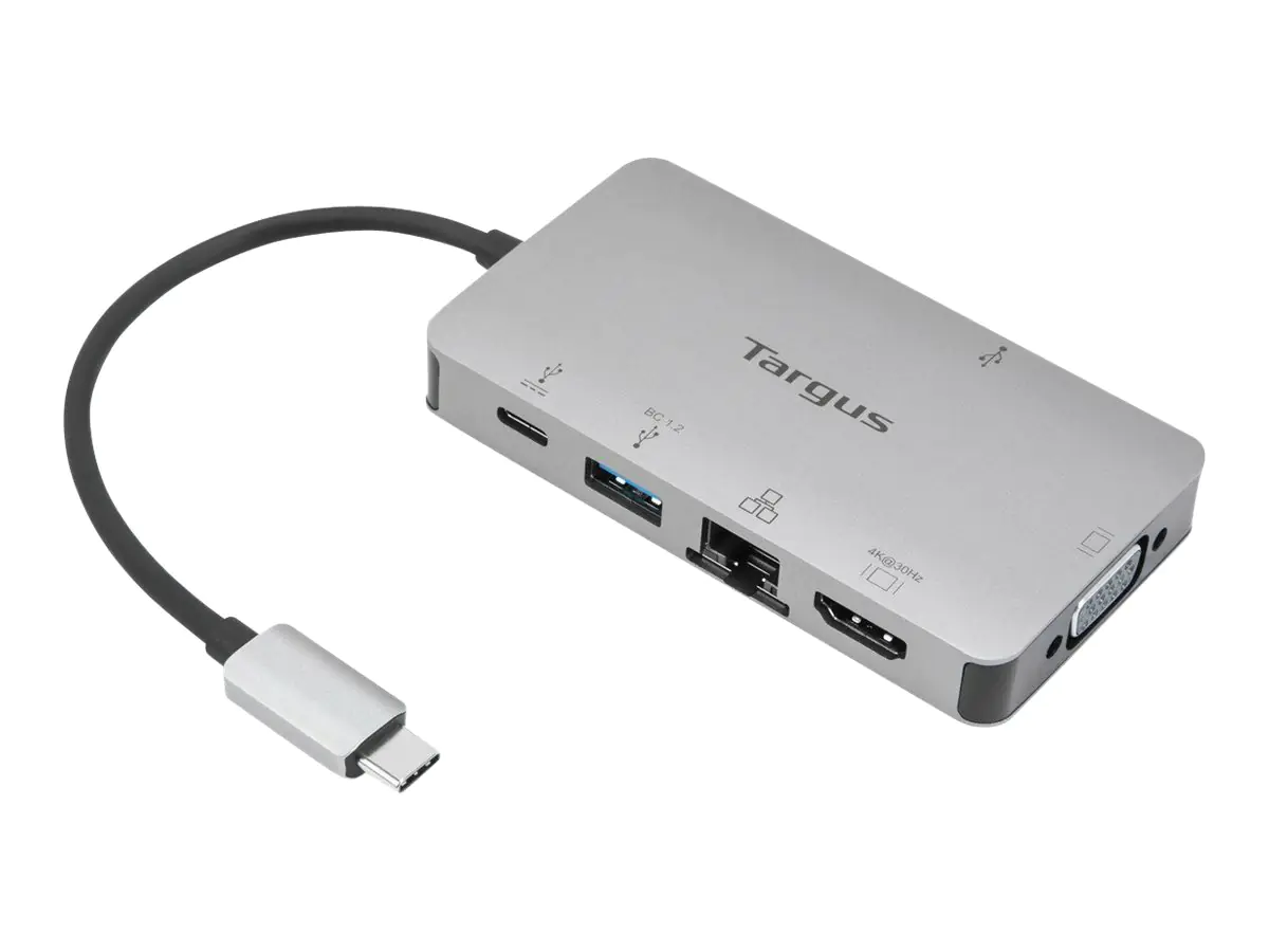 Targus - Dockingstation - USB-C 3.2 Gen 1 / Thunderbolt 3 - VGA, HDMI - 1GbE Targus - Dockingstation - USB-C 3.2 Gen 1 / Thunderbolt 3 - VGA, HDMI - 1GbE