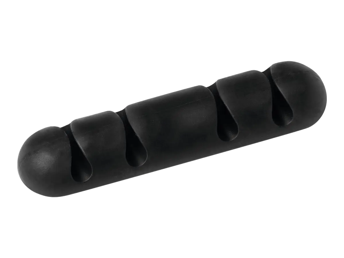 DURABLE CAVOLINE CLIP 4 - Kabelklammern - Graphite (Packung mit 2)