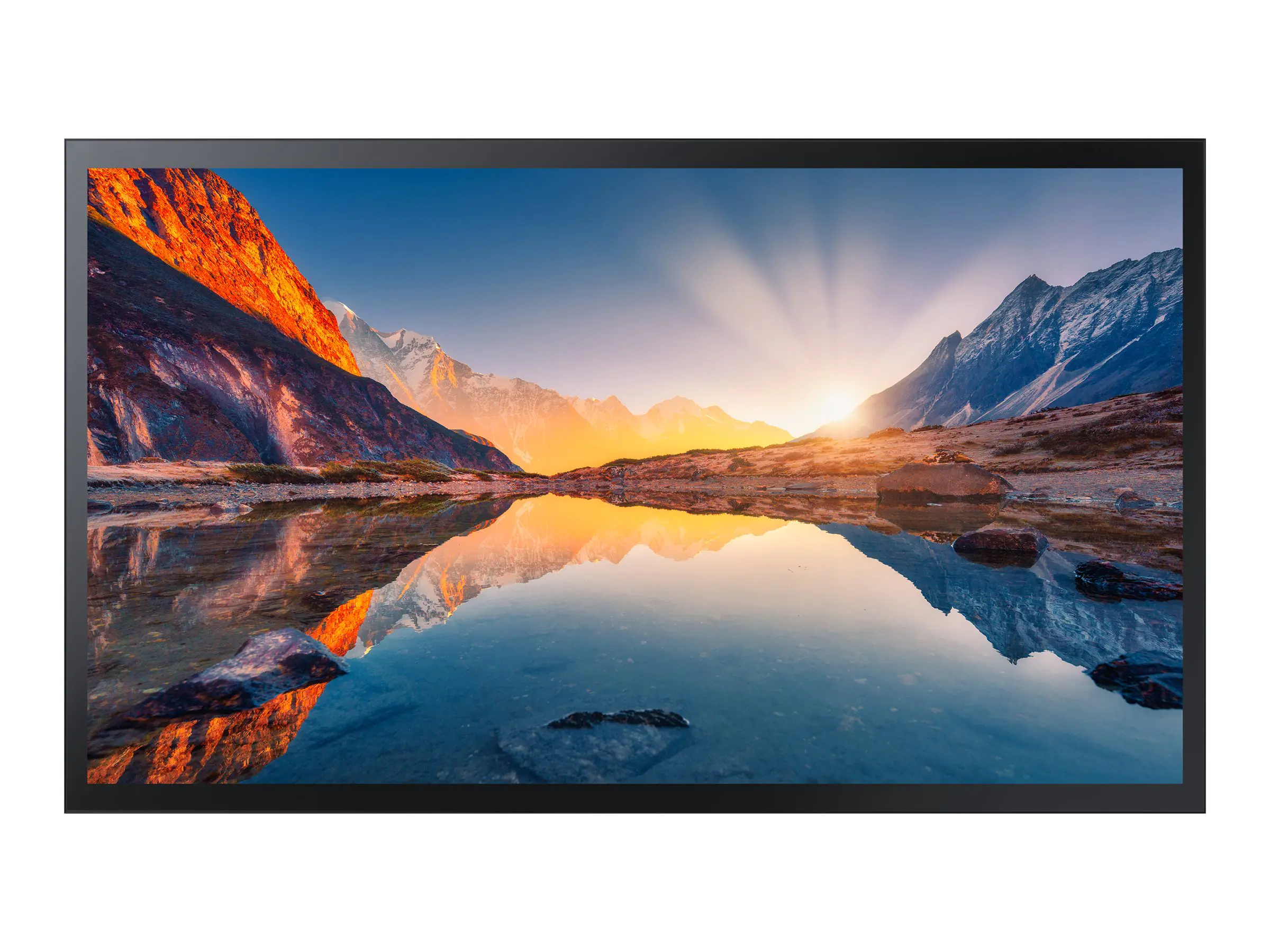 Samsung QM43B-T - 108 cm (43") Diagonalklasse QMB-T Series LCD-Display mit LED-Hintergrundbeleuchtung - Digital Signage - mit Touchscreen - Tizen OS - 4K UHD (2160p) 3840 x 2160