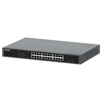 Intellinet - Switch - 24 x 10/100/1000 (PoE+) + 2 x 10 Gigabit SFP - an Rack montierbar - PoE+ (370 W)