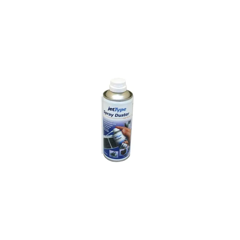 jetType Spray Duster Druckluftspray 400 ml für alle Bürogeräte jetType Spray Duster Druckluftspray 400 ml für alle Bürogeräte