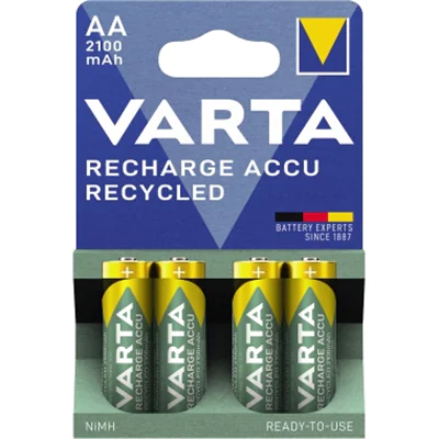 Varta Akku Recycled 56816101404 AA NIMH 2.100mAh 4 St./Pack. Varta Akku Recycled 56816101404 AA NIMH 2.100mAh 4 St./Pack.