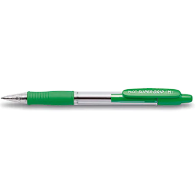 PILOT Druckkugelschreiber SUPER GRIP M 2030004 0,4mm grün