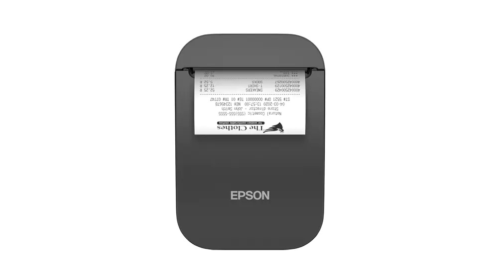 Epson TM-P80II (131): Mobile Receipt, Autocutter, Wi-Fi, USB-C, Black, WE/CEE, Thermodruck, Mobiler Drucker, 203 x 203 DPI, 100 mm/sek, 100 mm/sek, Grafik, Barcode, 2D-Strichcode, Text C31CK00131