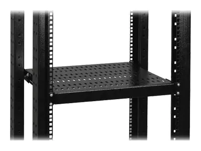 Conteg Fixed High-Load Shelf Series DP-PZ - Rack - Regal - Schwarz, RAL 9005 - 1U - 48.3 cm (19") DP-PZ-650-H