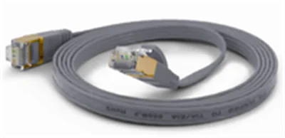WANTEC 7301, 2 m, Cat6a, F/FTP (FFTP), RJ-45, RJ-45, Grau
