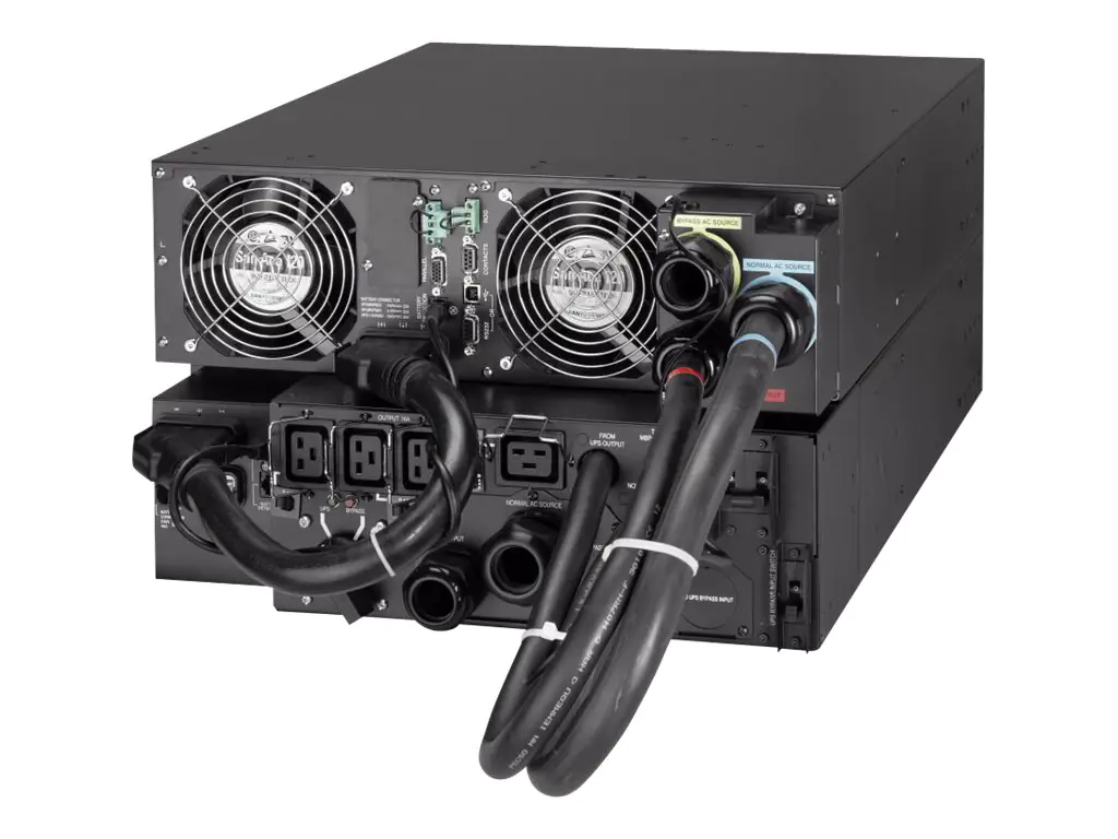 Eaton 9PX 9PX11KIRTNBP31 - USV (in Rack montierbar/extern) - Wechselstrom 380/400/415 V - 10000 Watt - 11000 VA - Ethernet 10/100/1000, RS-232, USB - PFC - 6U - 48.3 cm (19")