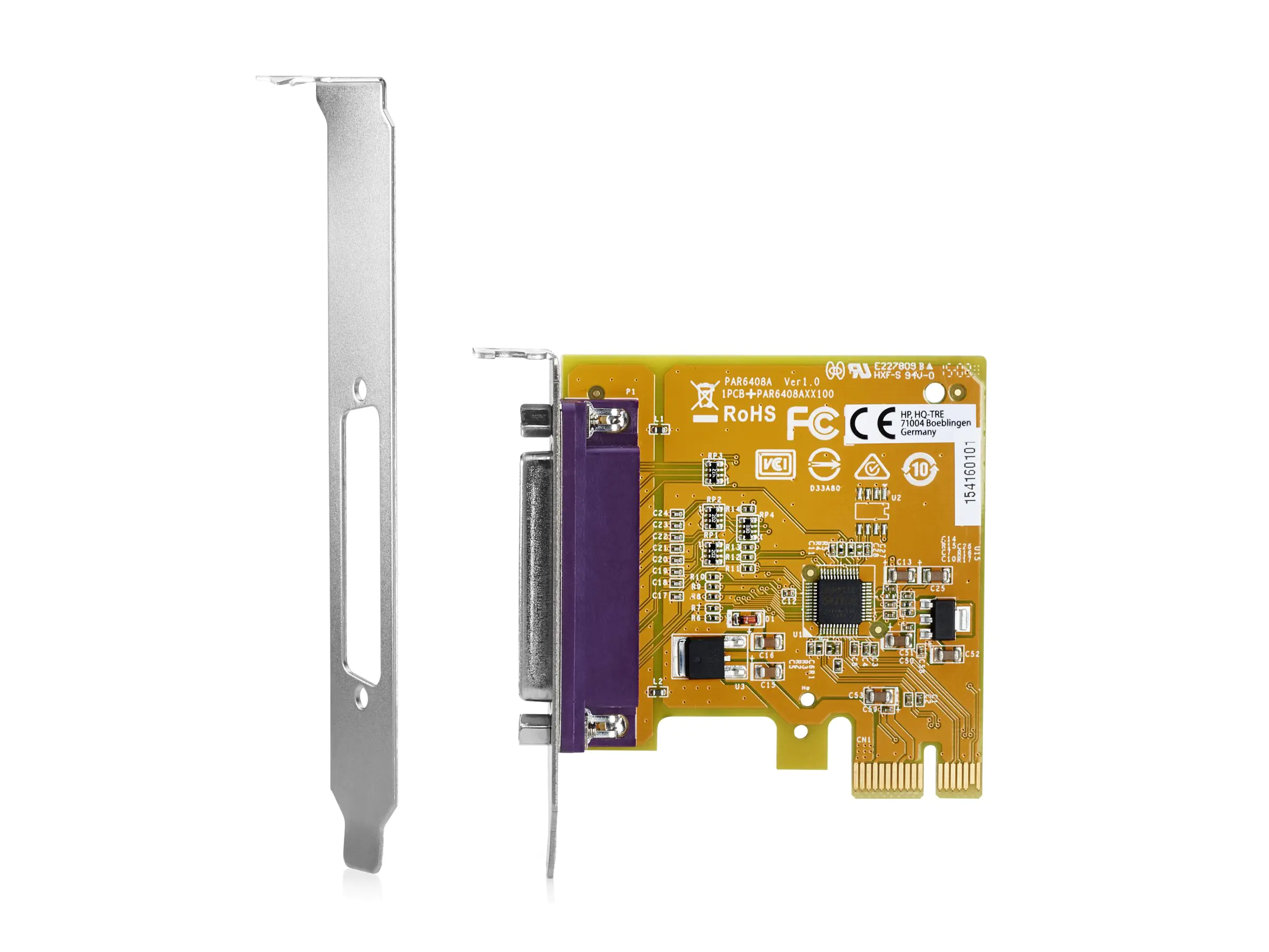 HP - Parallel-Adapter - PCIe - für HP 280, Z1 G9; Elite 600 G9, 800 G9; EliteDesk 80X G8; Pro 400 G9; Workstation Z2 G9