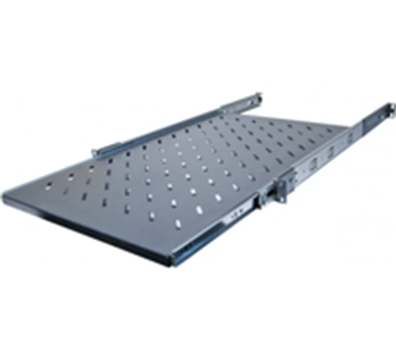 DEXLAN 755282 - Schiebbare Ablage - Schwarz - 35 kg - 48,3 cm (19 Zoll) - 750 mm