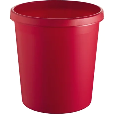 helit Papierkorb H6105825 18l rund Kunststoff rot helit Papierkorb H6105825 18l rund Kunststoff rot
