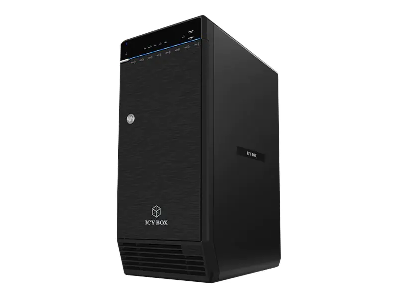ICY BOX IB-3780-C31 - Festplatten-Array - 8 Schächte (SATA-600)