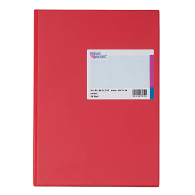 KOENIG&EBHARDT Geschäftsbuch DIN A4 kariert - A4 8614252