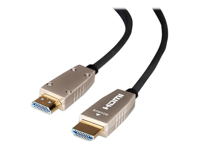 celexon HDMI-Kabel - HDMI (M) bis HDMI (M) - 6 m Glasfaser - Schwarz - 4K Unterstützung 1000004840