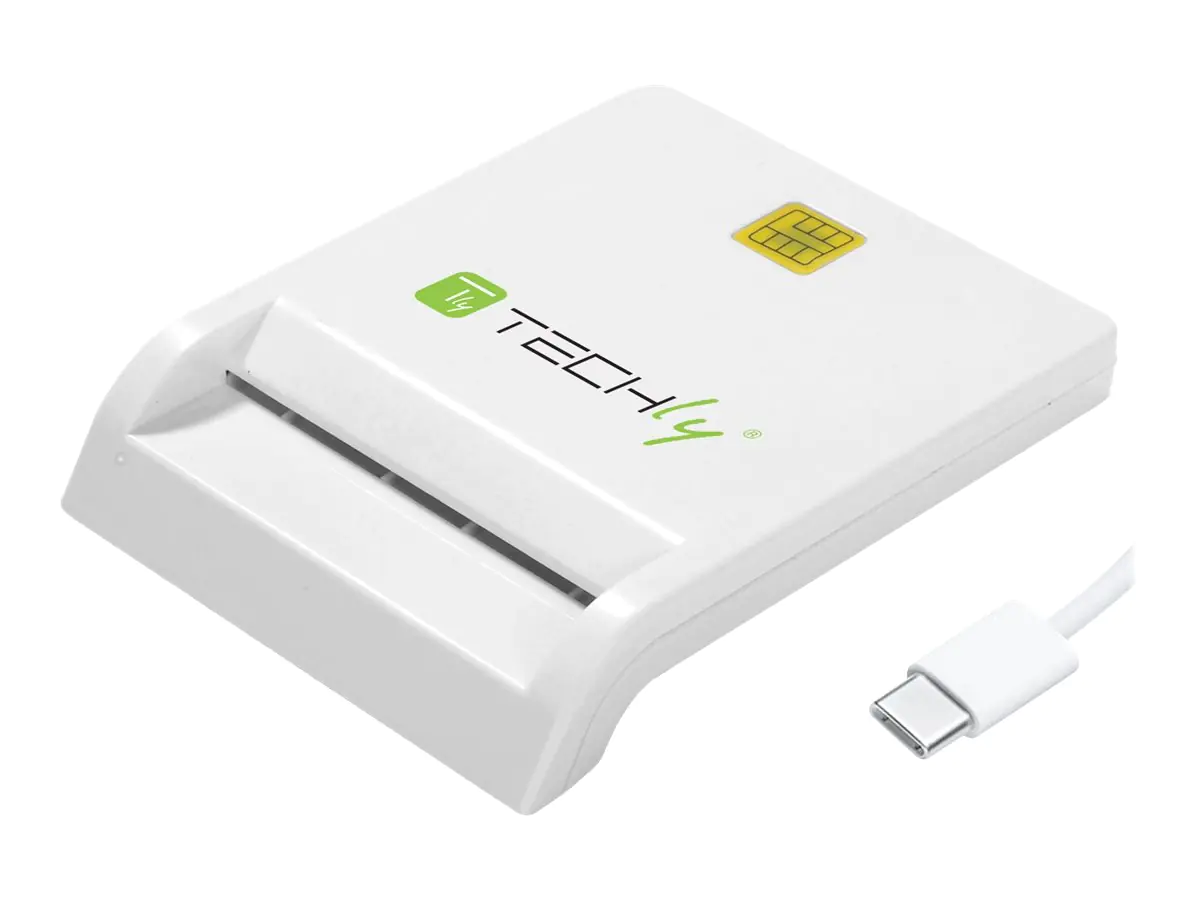 Techly SmartCard-Leser/-Schreiber - USB-C I-CARD-CAM-USB2TYC
