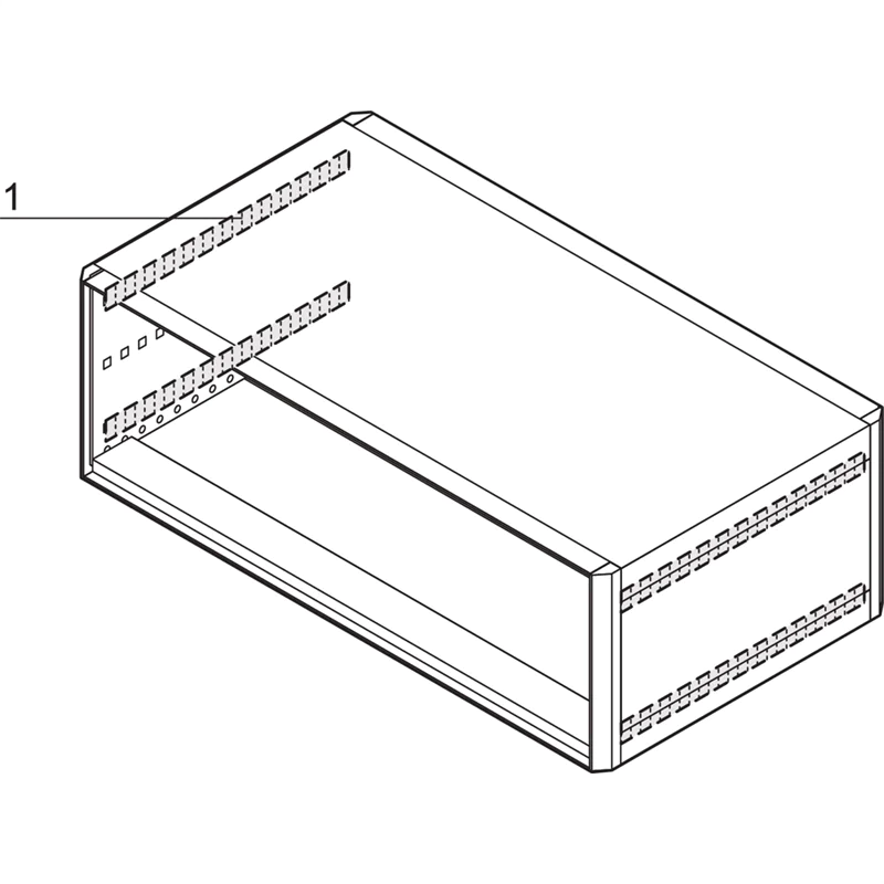 SCHROFF CONTACTSTRIP COVERSP 375D(4)