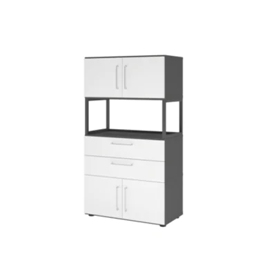 Hammerbacher Regalschrank FlexWall 800 x 1.452 x 417 mm (B x H x T) Flügeltür ohne Rollen Holz Hammerbacher Regalschrank FlexWall 800 x 1.452 x 417 mm (B x H x T) Flügeltür ohne Rollen Holz