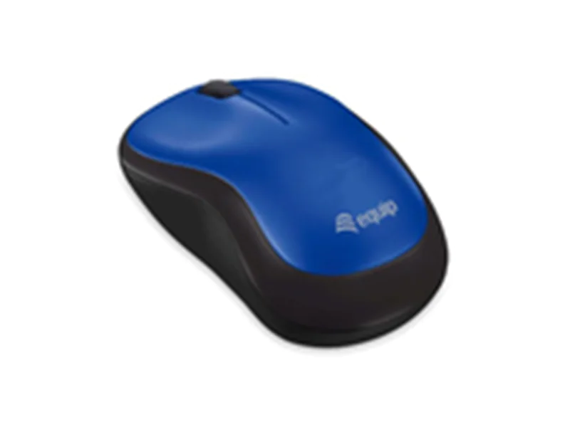 Equip Kabellose komfort-maus, Beidhändig, Optisch, RF Wireless, 1200 DPI, Blau 245112