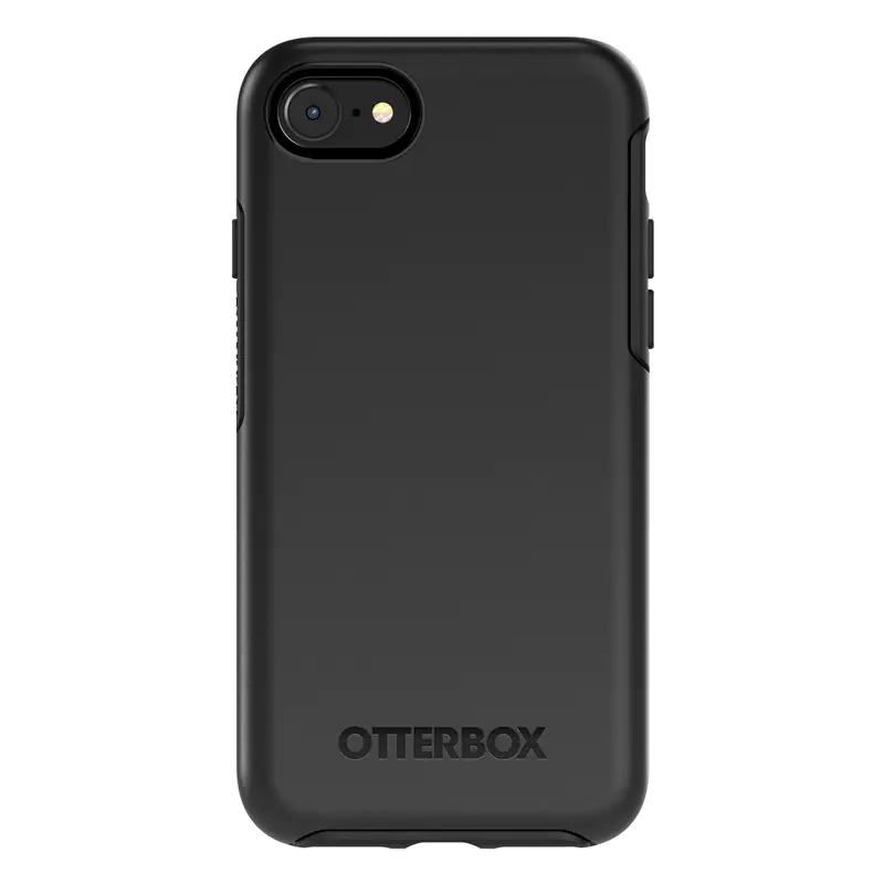 OtterBox Symmetry Series Apple iPhone 7 - Hintere Abdeckung für Mobiltelefon - Polycarbonat, Kunstfaser - Schwarz - für Apple iPhone 7 OtterBox Symmetry Series Apple iPhone 7 - Hintere Abdeckung für Mobiltelefon - Polycarbonat, Kunstfaser - Schwarz - für Apple iPhone 7