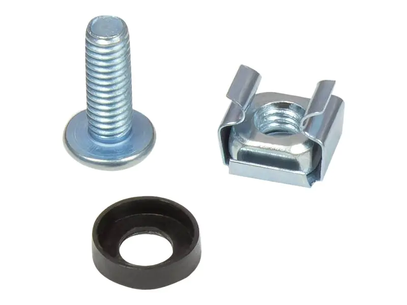 Good Connections - Regalschrauben, Muttern und Unterlegscheiben (M6) - Silber