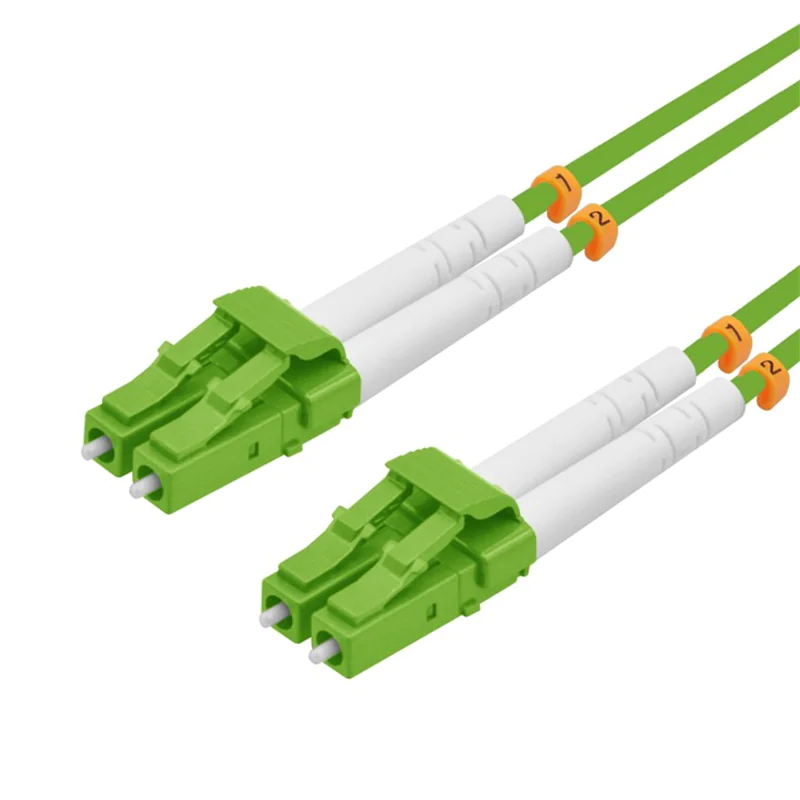 Helos LWL Patchkabel LC/LC Duplex 50/125µm OM5 lindgrün 15 m 187474 Helos LWL Patchkabel LC/LC Duplex 50/125µm OM5 lindgrün 15 m 187474