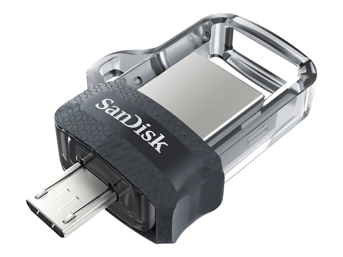 SanDisk Ultra Dual - USB-Flash-Laufwerk - 128 GB - USB 3.0 / micro USB SanDisk Ultra Dual - USB-Flash-Laufwerk - 128 GB - USB 3.0 / micro USB