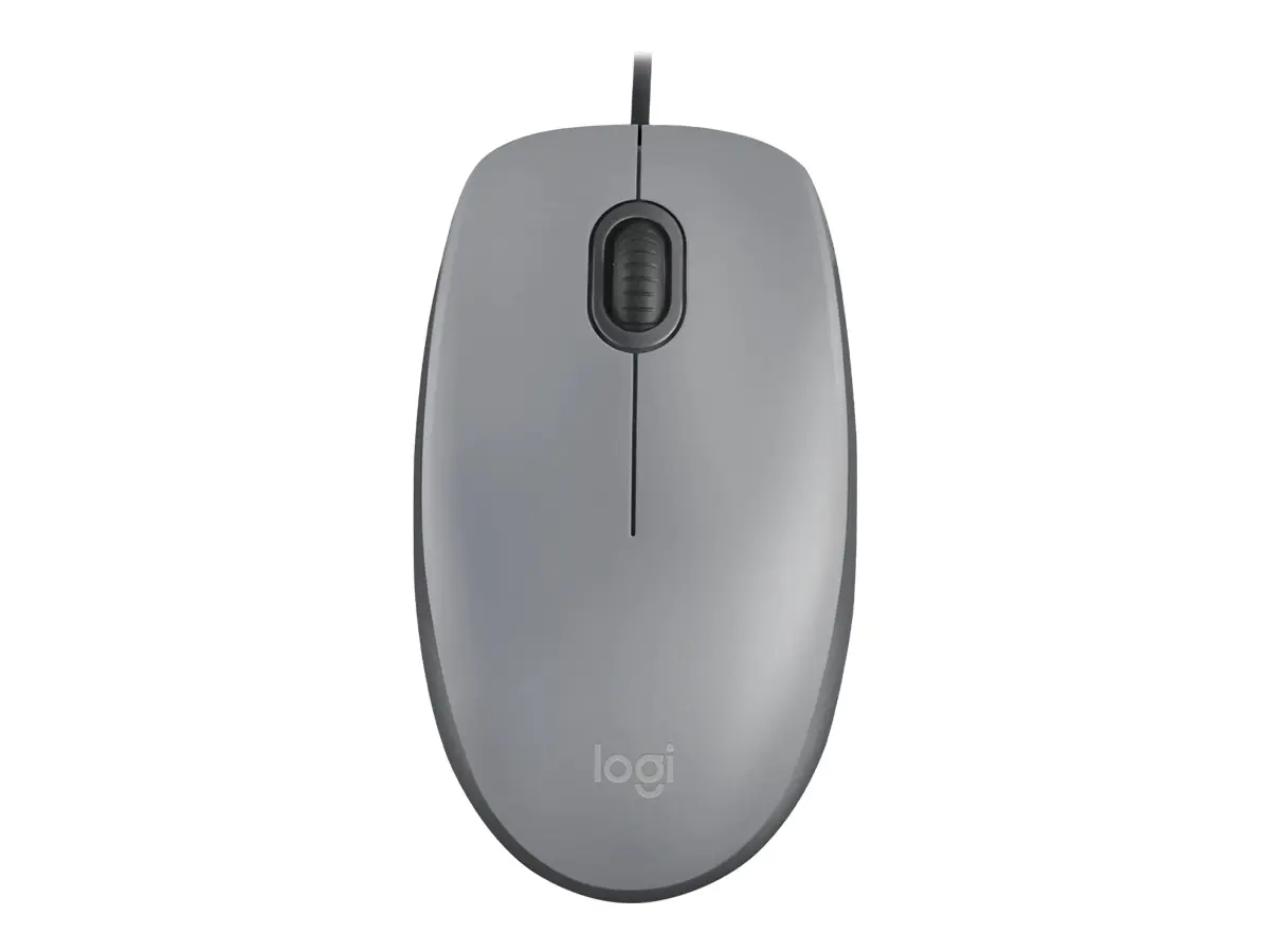 Logitech M110 Silent - Maus - rechts- und linkshändig 910-006760