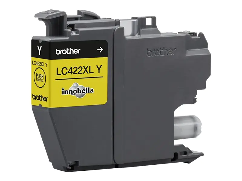 Brother LC422XLY - Hohe Ergiebigkeit - Gelb - original - Tintenpatrone - für Brother MFC-J5340DW, MFC-J5345DW, MFC-J5740DW, MFC-J6540DW, MFC-J6940DW Brother LC422XLY - Hohe Ergiebigkeit - Gelb - original - Tintenpatrone - für Brother MFC-J5340DW, MFC-J5345DW, MFC-J5740DW, MFC-J6540DW, MFC-J6940DW