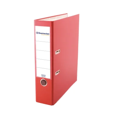 Soennecken Ordner 3335 DIN A4 80mm PP rot Soennecken Ordner 3335 DIN A4 80mm PP rot